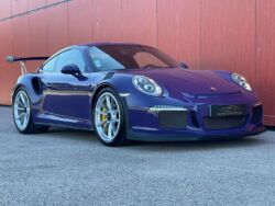 Collector Porsche 991 GT3 RS Ultra Violet. VENDU
