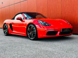 PORSCHE BOXSTER S 718 350 ch PDK Couleur orange fusion VENDU
