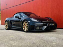 PORSCHE 718 BOXSTER SPYDER TYPE 982 4.0 420CH ORIGINE FRANCE VENDU